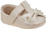Sapatilha Bebe 2282-540 Verniz Off White